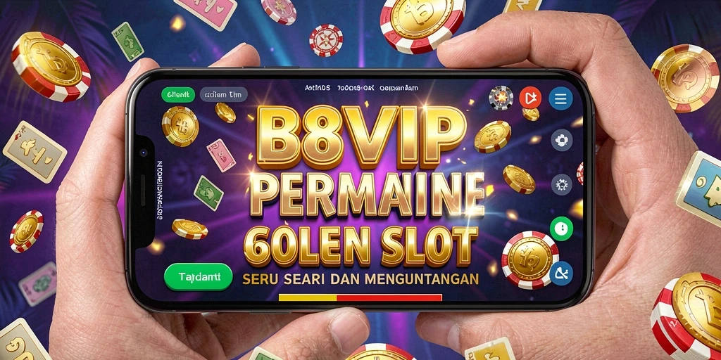 Tampilan permainan slot seru B8VIP dengan fitur menarik.