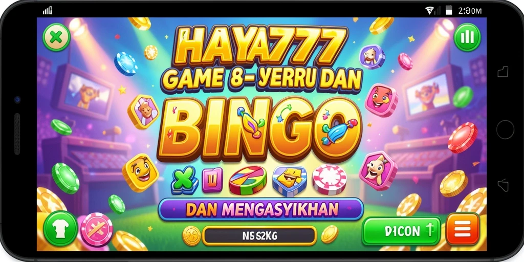 Tampilan gameplay HAYA777 yang mengasyikkan saat bermain Bingo.