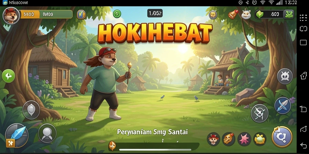 Menampilkan gameplay seru dan menghibur di HOKIHEBAT.