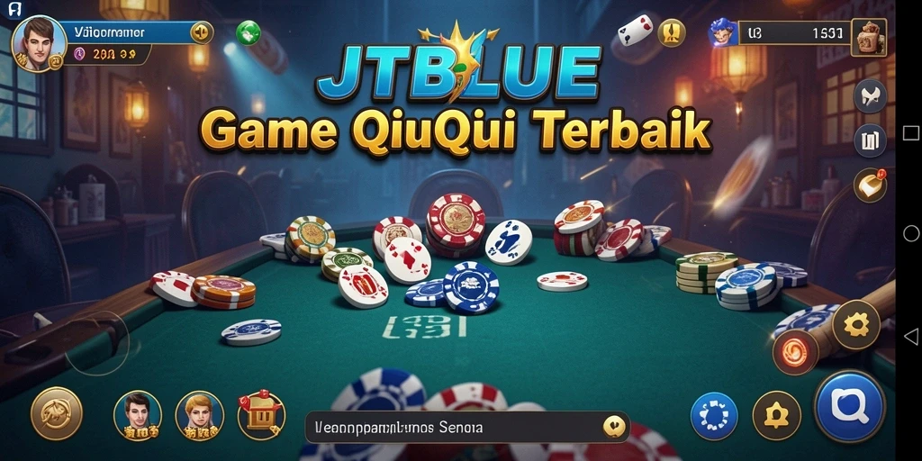 Gameplay QiuQiu yang seru dan menarik di JTBLUE.