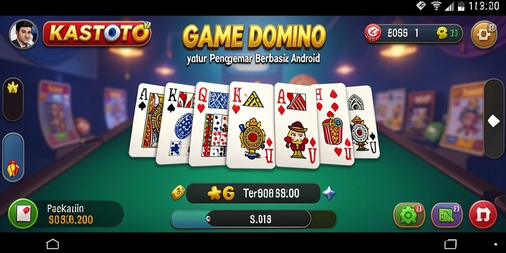 Tampilan gameplay seru dan interaktif dalam KASTOTO.