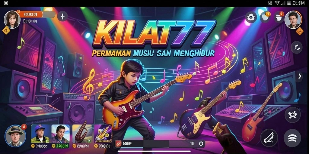 Gameplay KILAT77 yang seru dan interaktif dalam dunia musik.