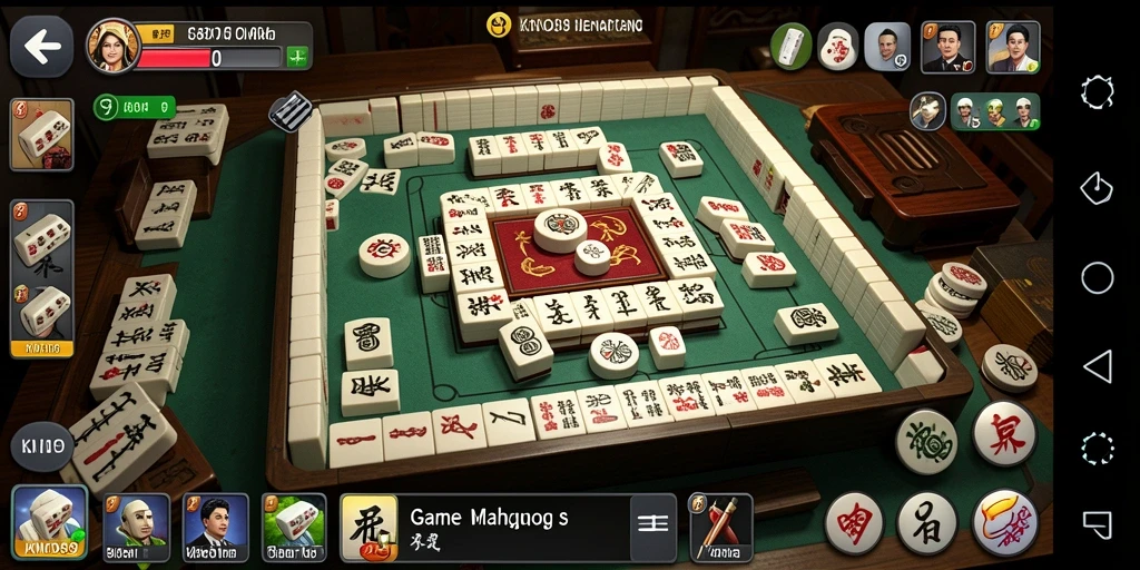 Screenshot KNO89 menampilkan gameplay Mahjong yang menarik dan menantang.