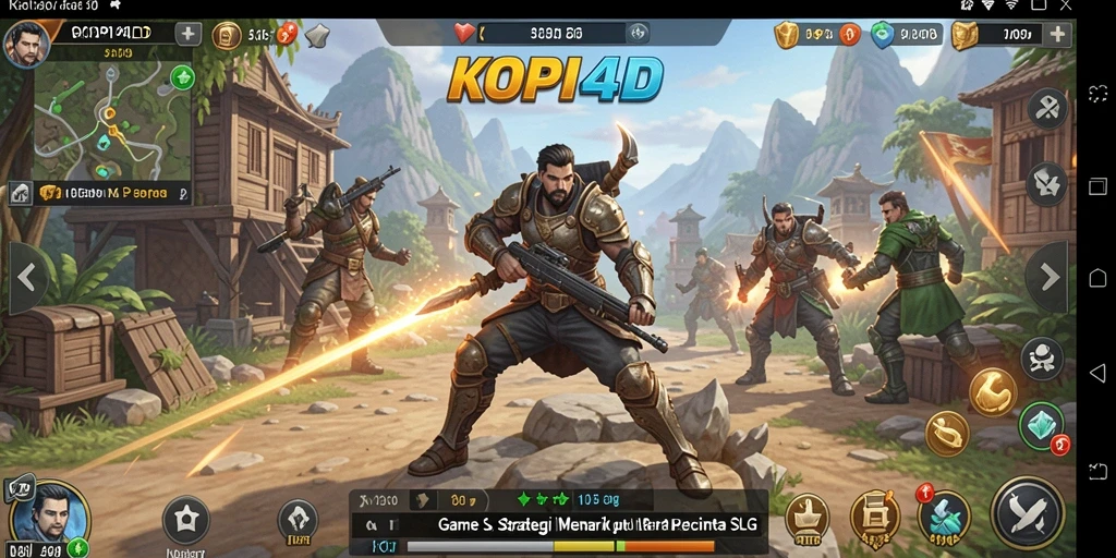 Tampilan gameplay menarik dalam KOPI4D yang menantang dan seru.