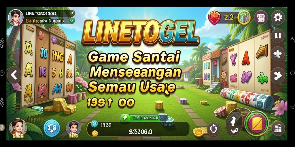 Screenshot gameplay LINETOGEL yang menghadirkan keseruan.