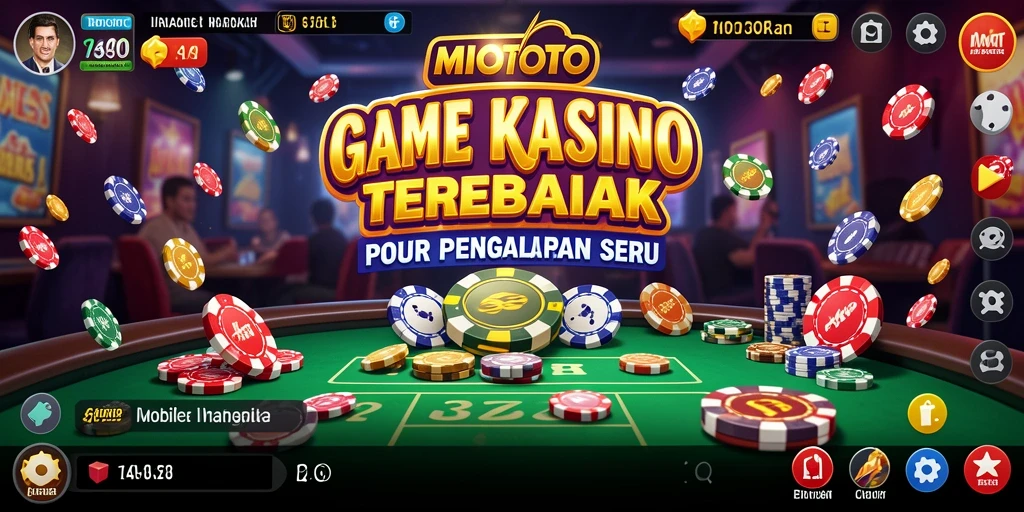 Tampilan gameplay MIOTOTO dengan fitur kasino yang menarik dan interaktif.