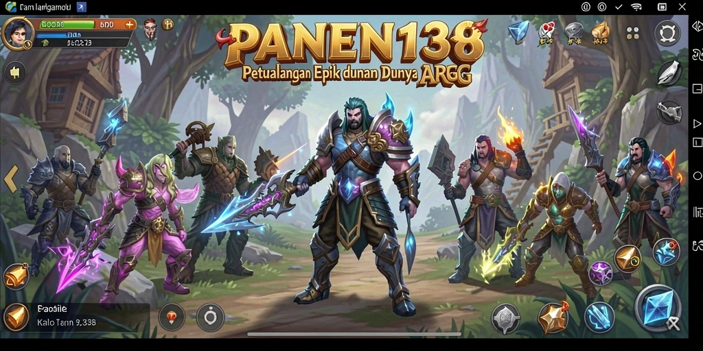 Tampilan permainan PANEN138 yang menakjubkan dan penuh aksi.