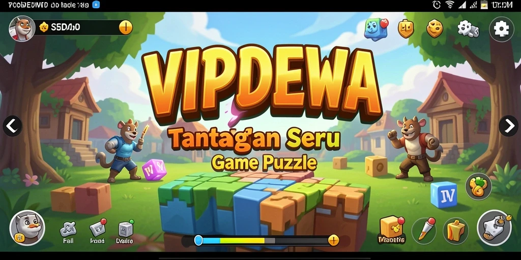 Tampilan gameplay VIPDEWA yang menarik dan menantang.